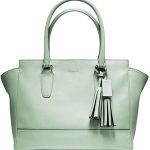 Coach Leather Medium Candace Carryall